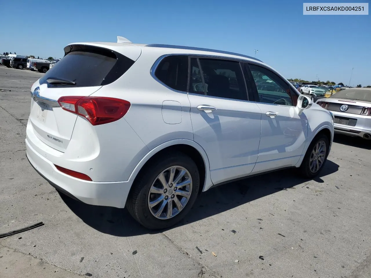 2019 Buick Envision Essence VIN: LRBFXCSA0KD004251 Lot: 70805174