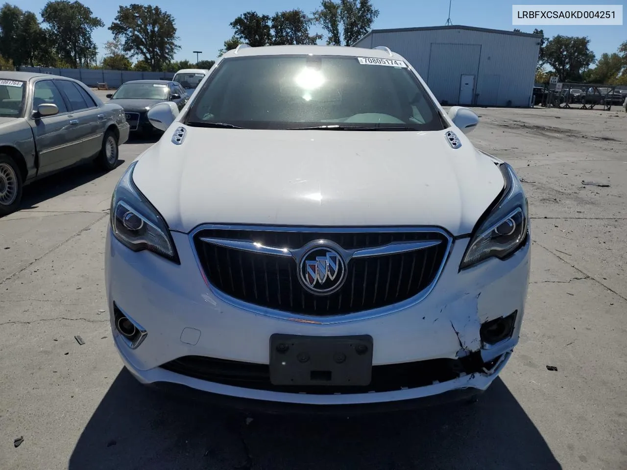 2019 Buick Envision Essence VIN: LRBFXCSA0KD004251 Lot: 70805174