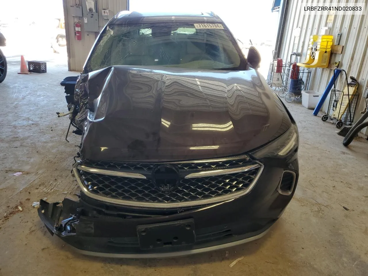 2022 Buick Envision Avenir VIN: LRBFZRR41ND020833 Lot: 71615784