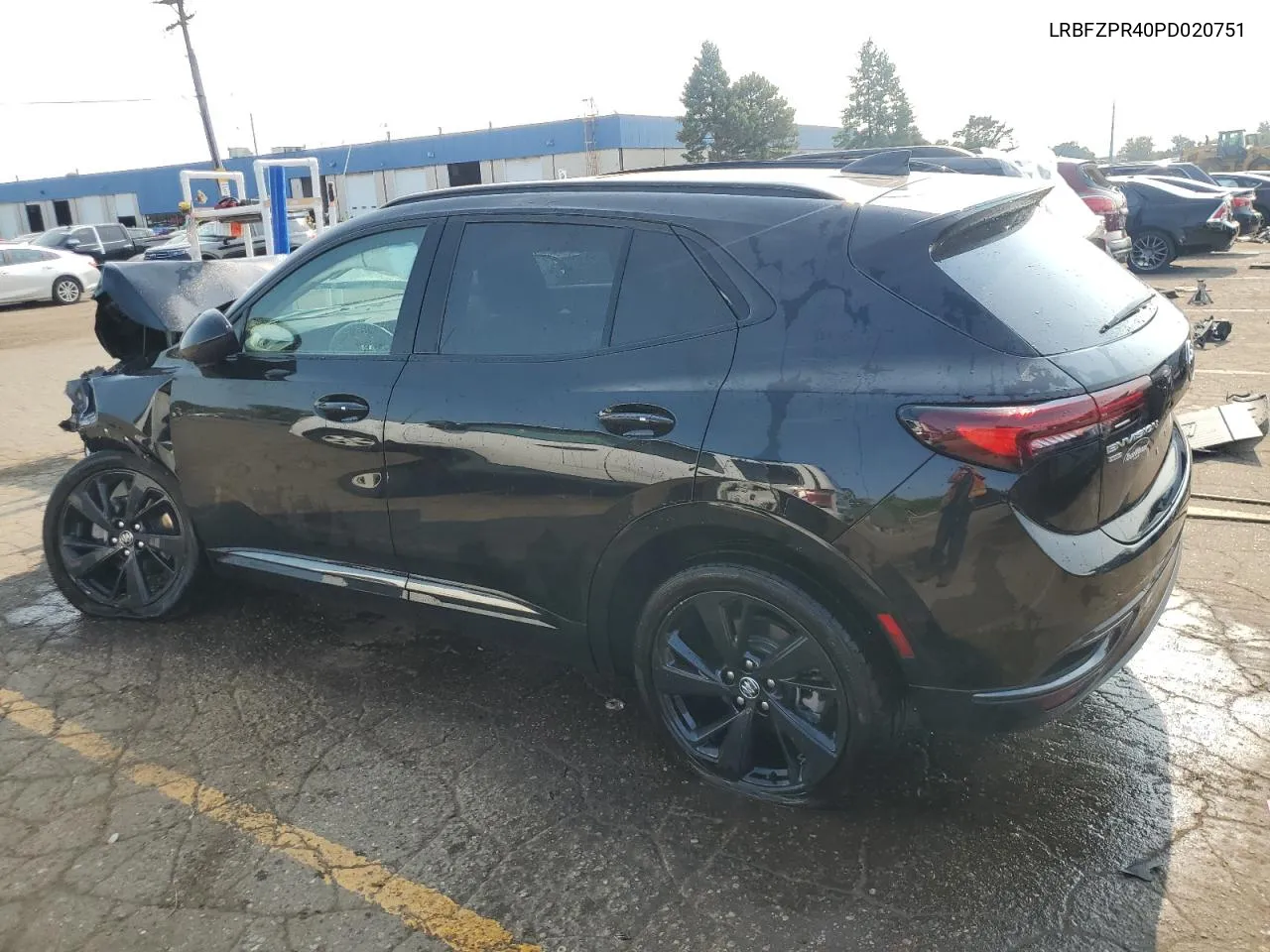 2023 Buick Envision Essence VIN: LRBFZPR40PD020751 Lot: 70009534