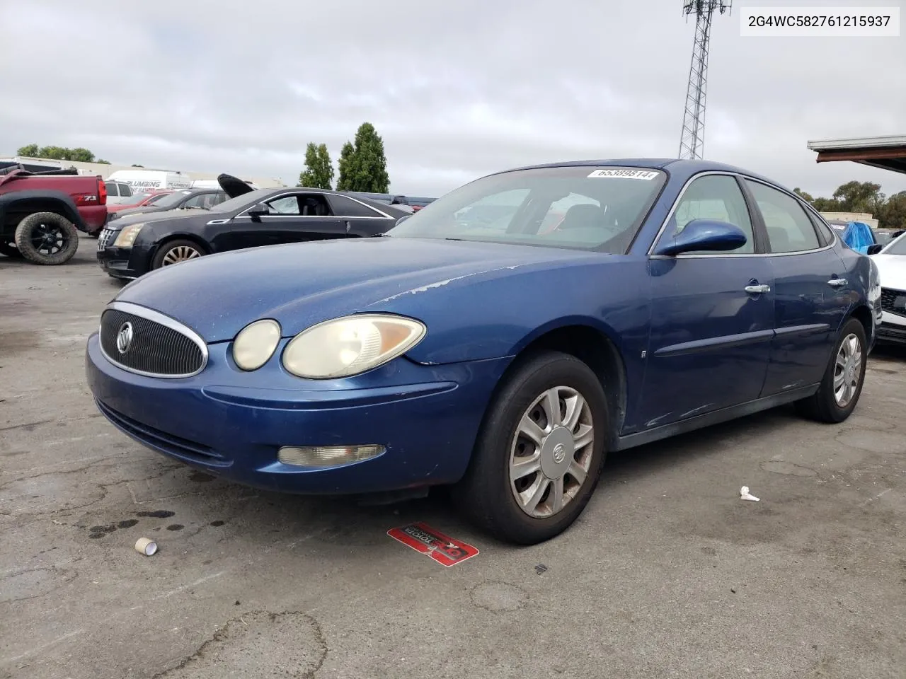 2G4WC582761215937 2006 Buick Lacrosse Cx