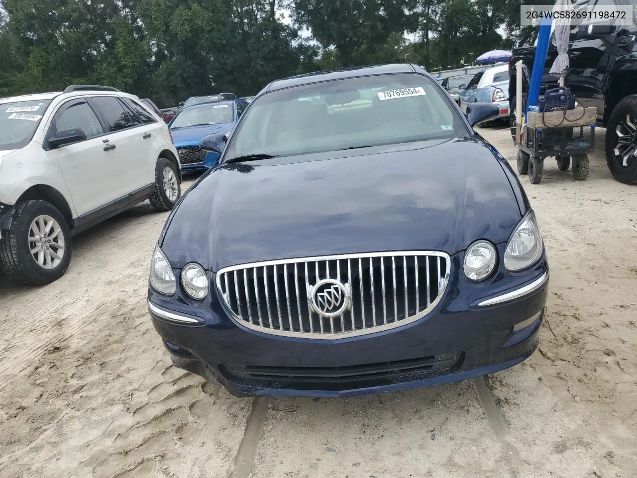 2009 Buick Lacrosse Cx VIN: 2G4WC582691198472 Lot: 70769554