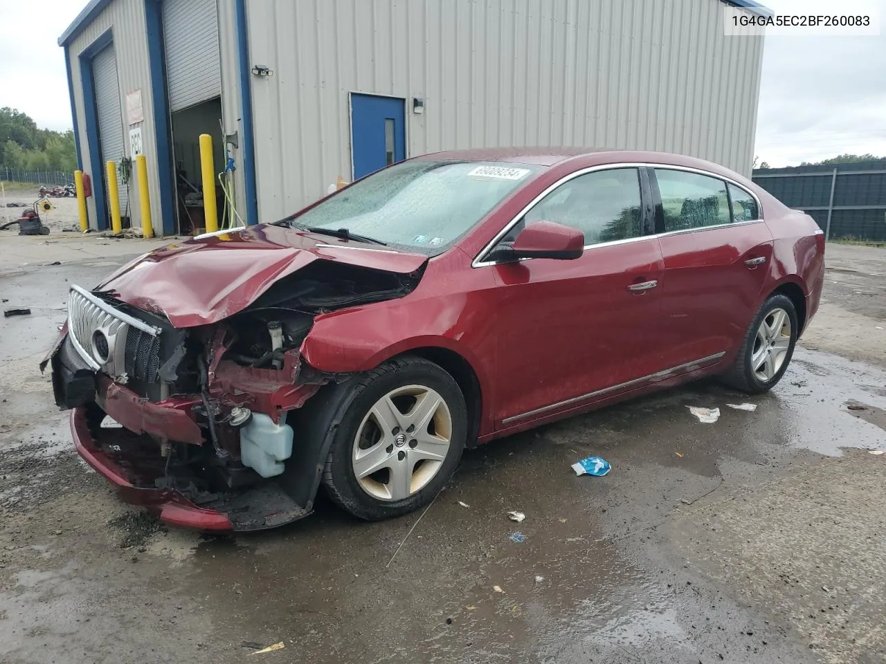 1G4GA5EC2BF260083 2011 Buick Lacrosse Cx