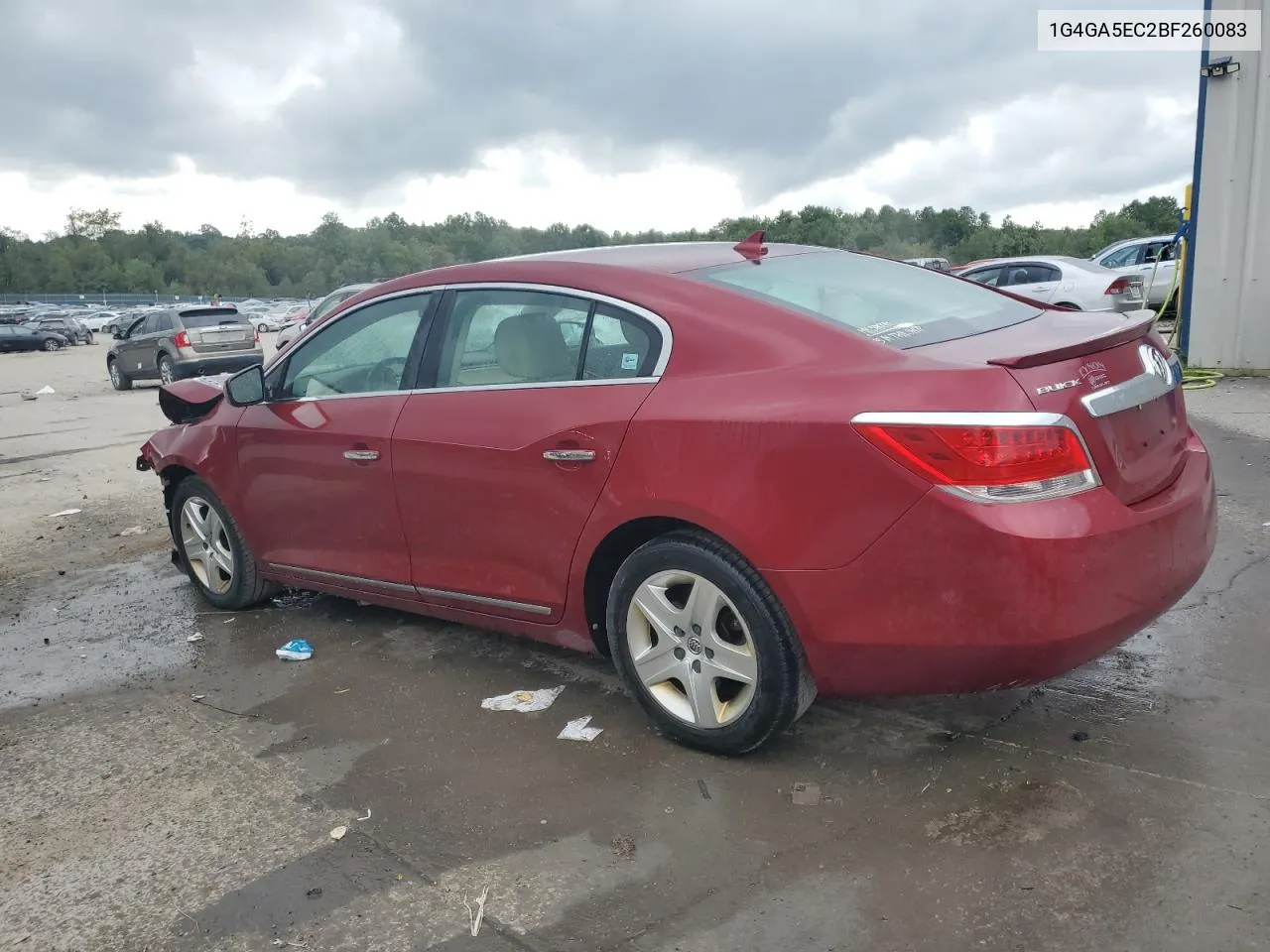 1G4GA5EC2BF260083 2011 Buick Lacrosse Cx