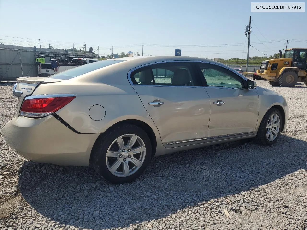 2011 Buick Lacrosse Cxl VIN: 1G4GC5EC8BF187912 Lot: 71583124