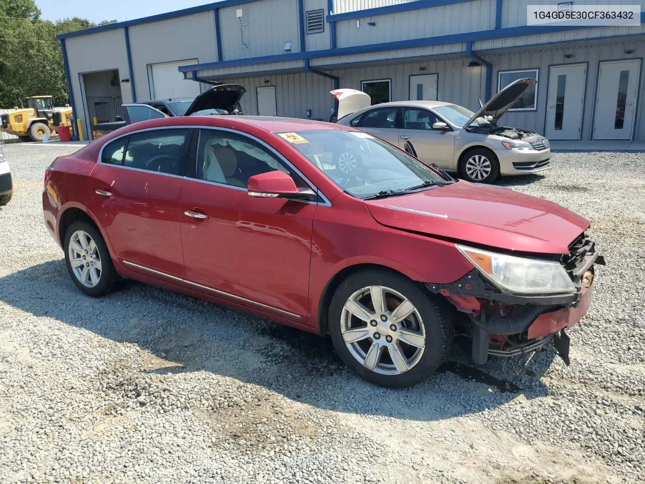 2012 Buick Lacrosse Premium VIN: 1G4GD5E30CF363432 Lot: 69403634