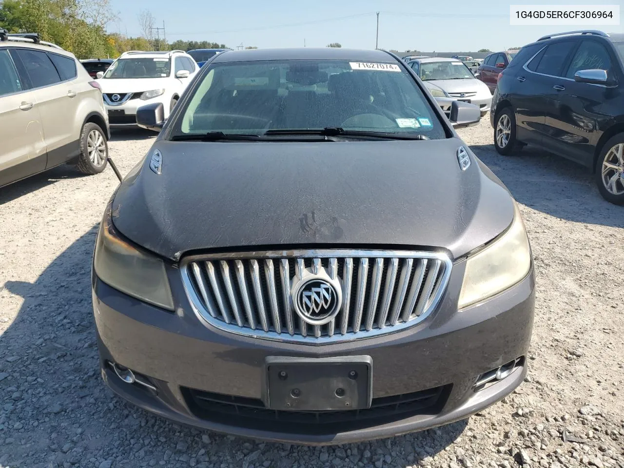 2012 Buick Lacrosse Premium VIN: 1G4GD5ER6CF306964 Lot: 71627074