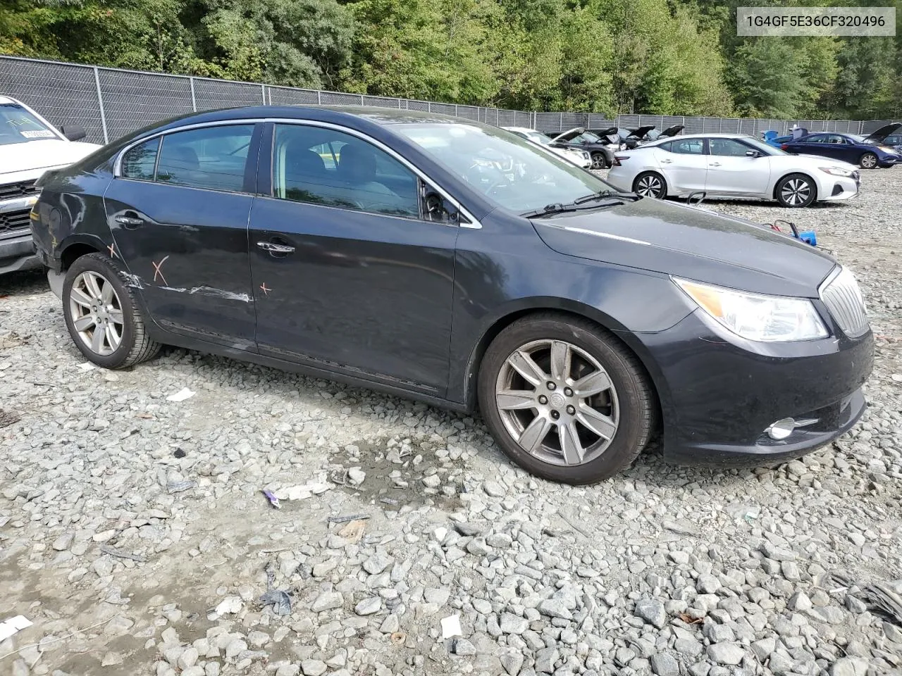 1G4GF5E36CF320496 2012 Buick Lacrosse Premium