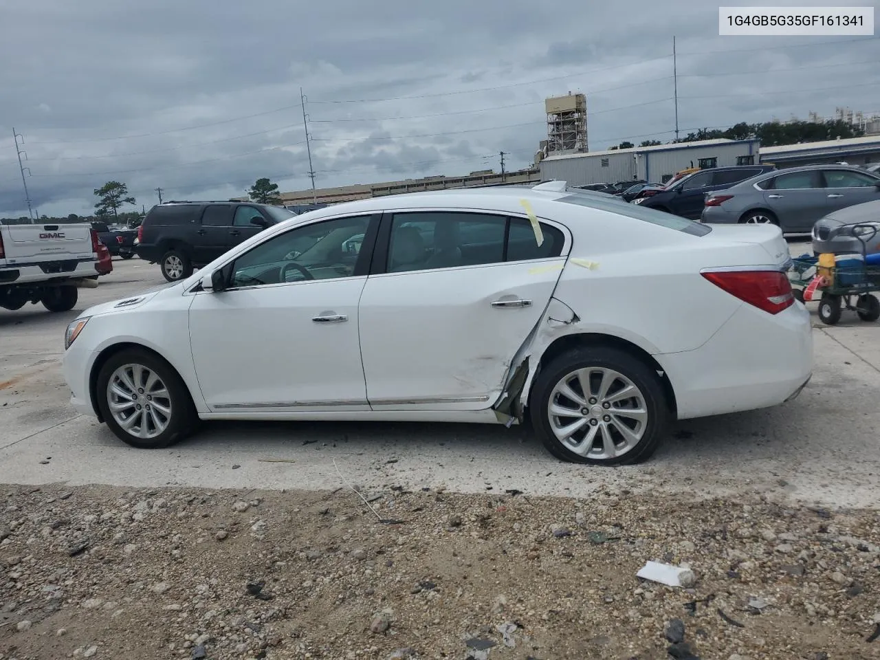 2016 Buick Lacrosse VIN: 1G4GB5G35GF161341 Lot: 70585714