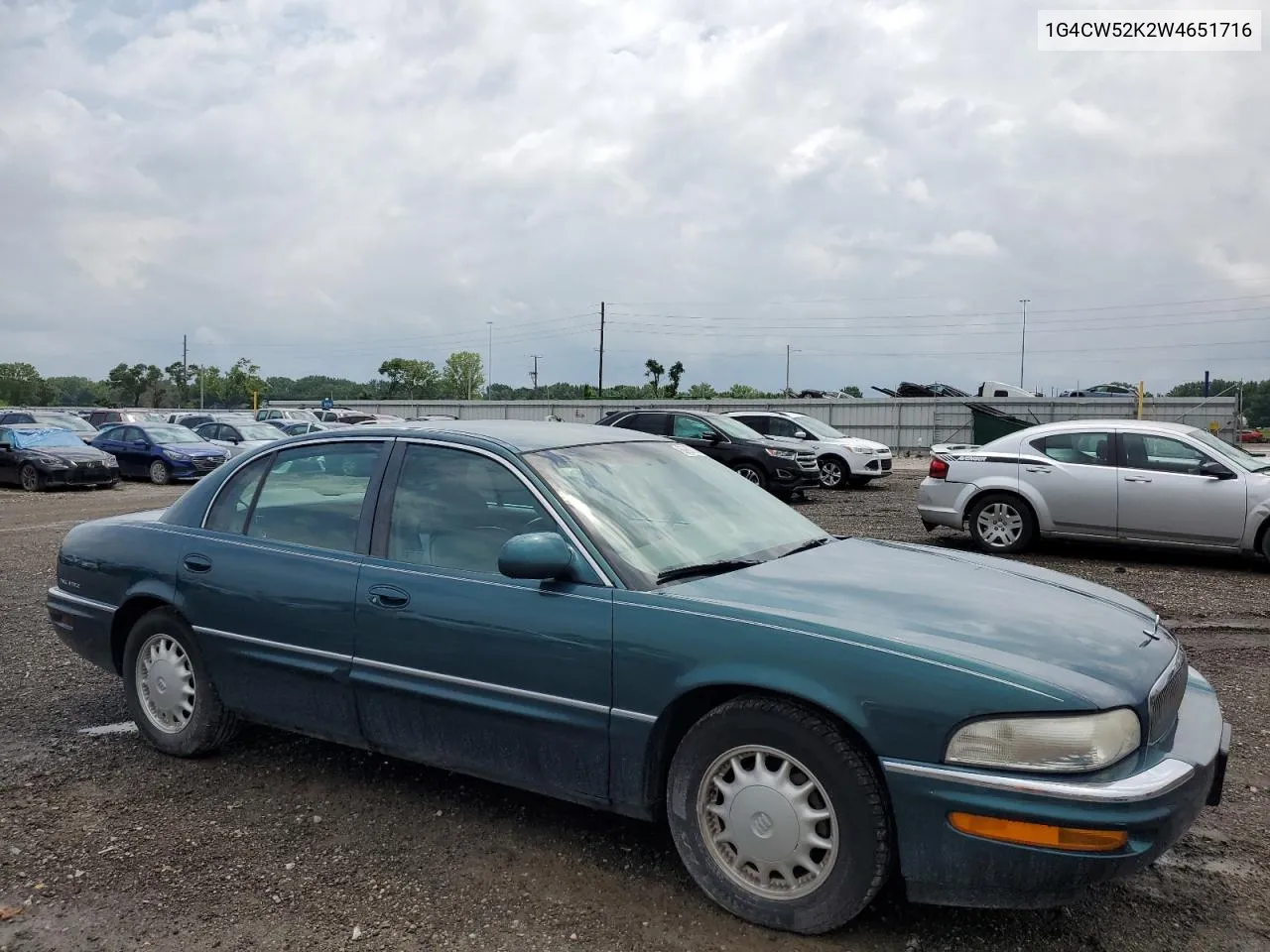 1998 Buick Park Avenue VIN: 1G4CW52K2W4651716 Lot: 60907624