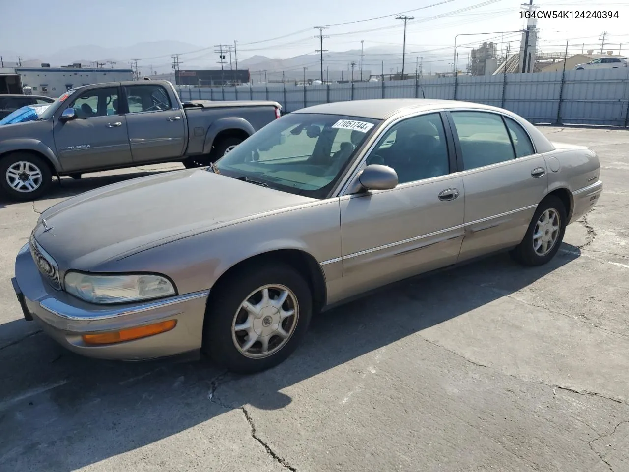 2002 Buick Park Avenue VIN: 1G4CW54K124240394 Lot: 71051744