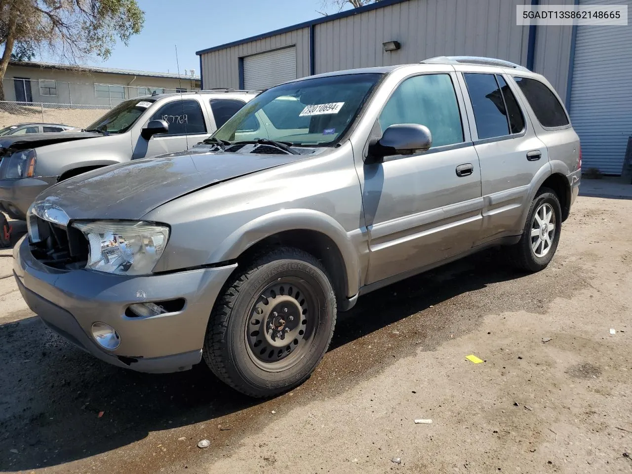 2006 Buick Rainier Cxl VIN: 5GADT13S862148665 Lot: 70010694