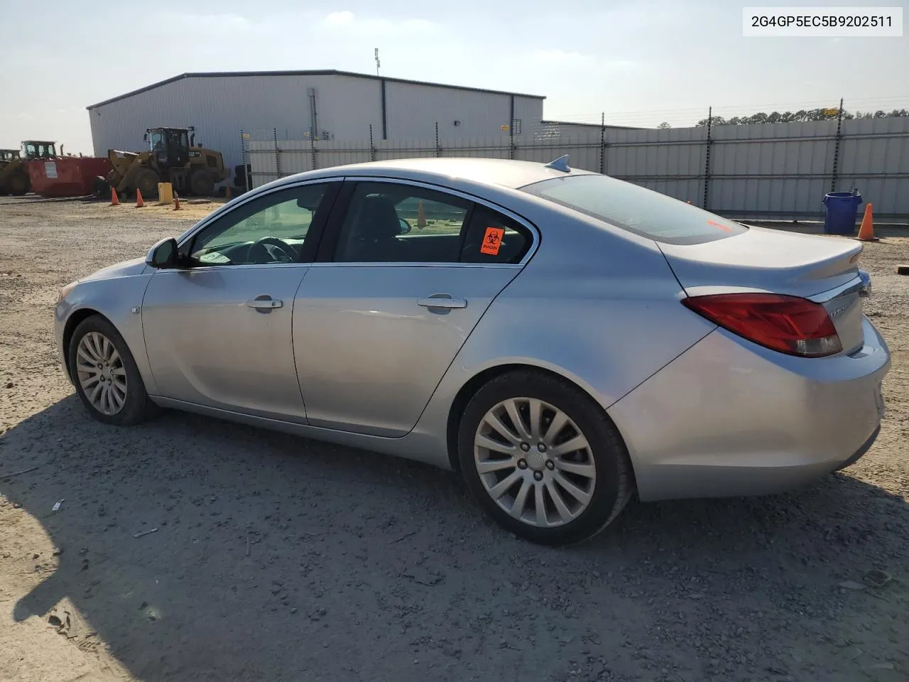 2011 Buick Regal Cxl VIN: 2G4GP5EC5B9202511 Lot: 69090274