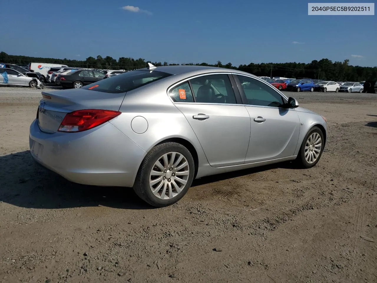 2011 Buick Regal Cxl VIN: 2G4GP5EC5B9202511 Lot: 69090274