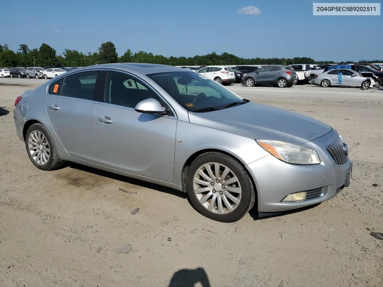 2011 Buick Regal Cxl VIN: 2G4GP5EC5B9202511 Lot: 69090274