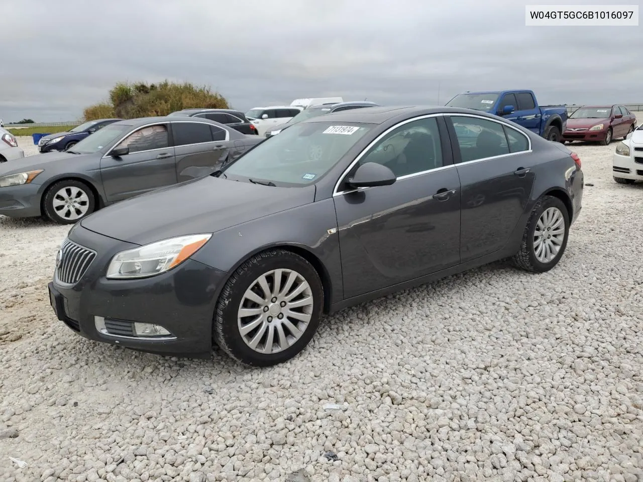 2011 Buick Regal Cxl VIN: W04GT5GC6B1016097 Lot: 71131974