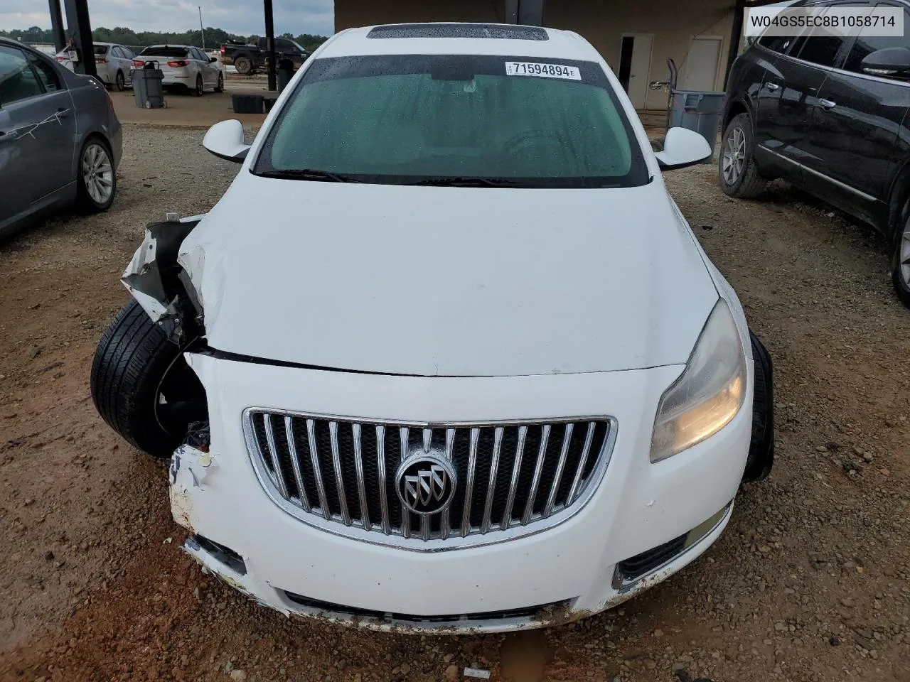 2011 Buick Regal Cxl VIN: W04GS5EC8B1058714 Lot: 71594894