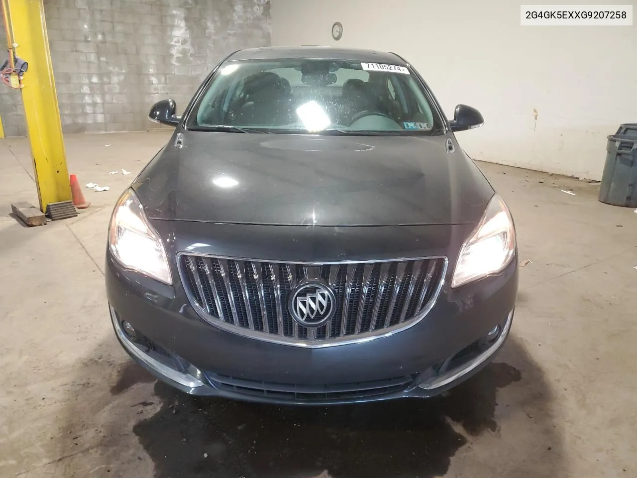 2G4GK5EXXG9207258 2016 Buick Regal