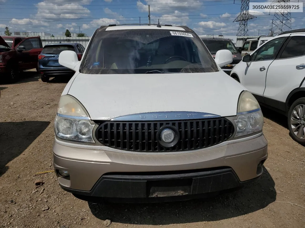 2005 Buick Rendezvous Cx VIN: 3G5DA03E25S559725 Lot: 68109864