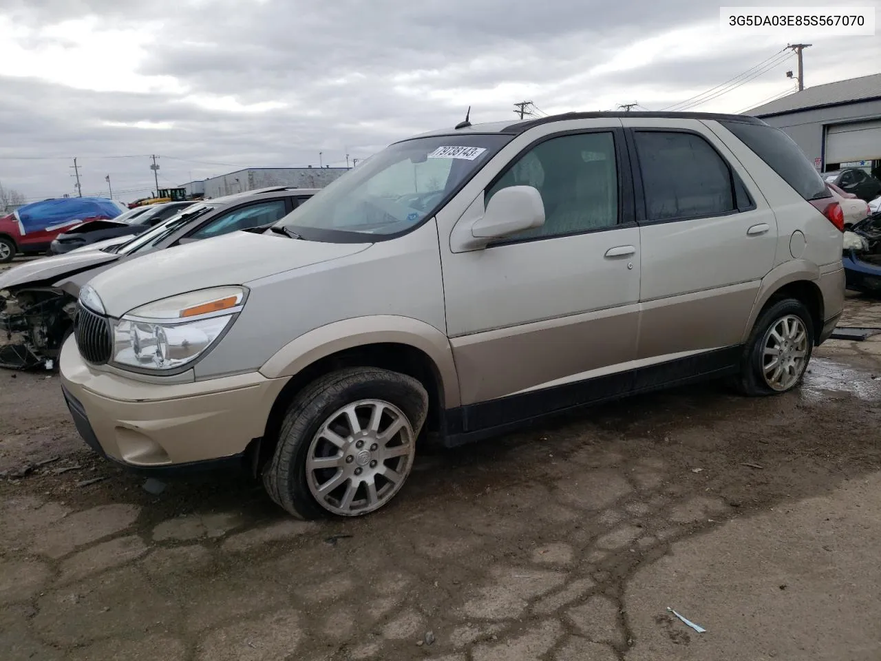 2005 Buick Rendezvous Cx VIN: 3G5DA03E85S567070 Lot: 79738143