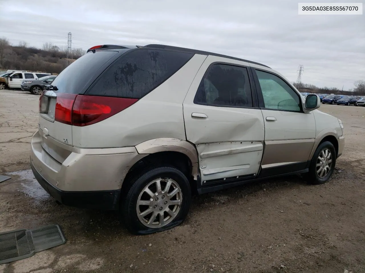 3G5DA03E85S567070 2005 Buick Rendezvous Cx