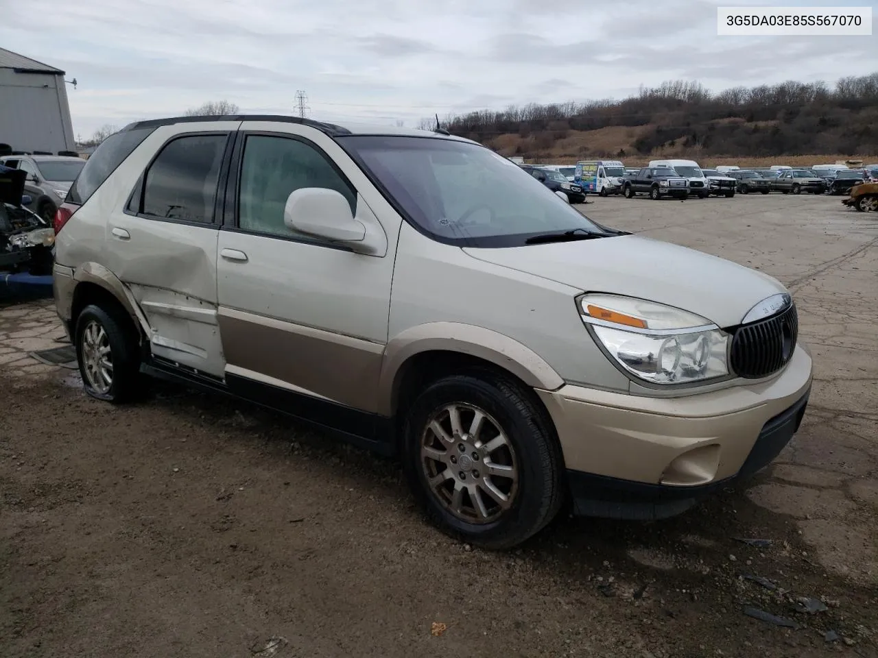 3G5DA03E85S567070 2005 Buick Rendezvous Cx