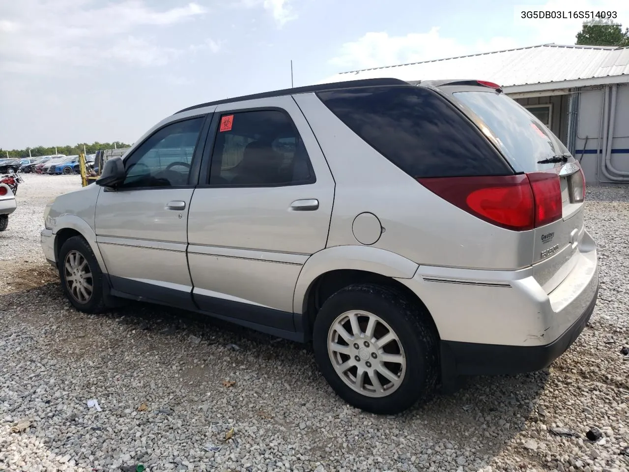 2006 Buick Rendezvous Cx VIN: 3G5DB03L16S514093 Lot: 69010644