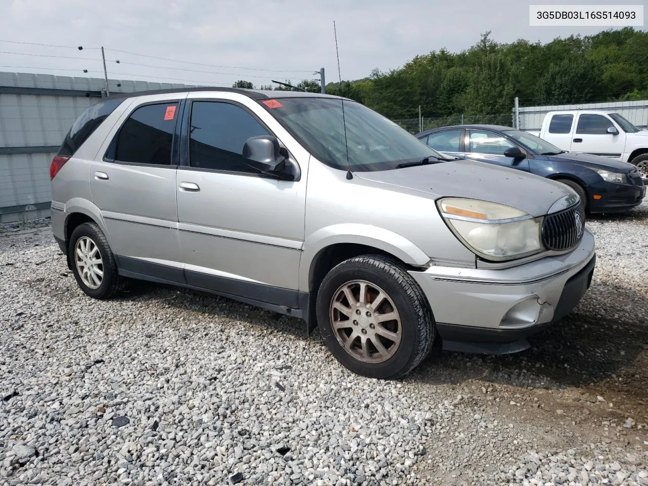 2006 Buick Rendezvous Cx VIN: 3G5DB03L16S514093 Lot: 69010644