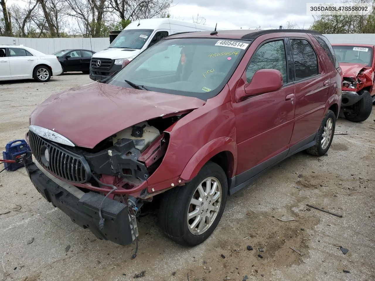 3G5DA03L47S558092 2007 Buick Rendezvous Cx