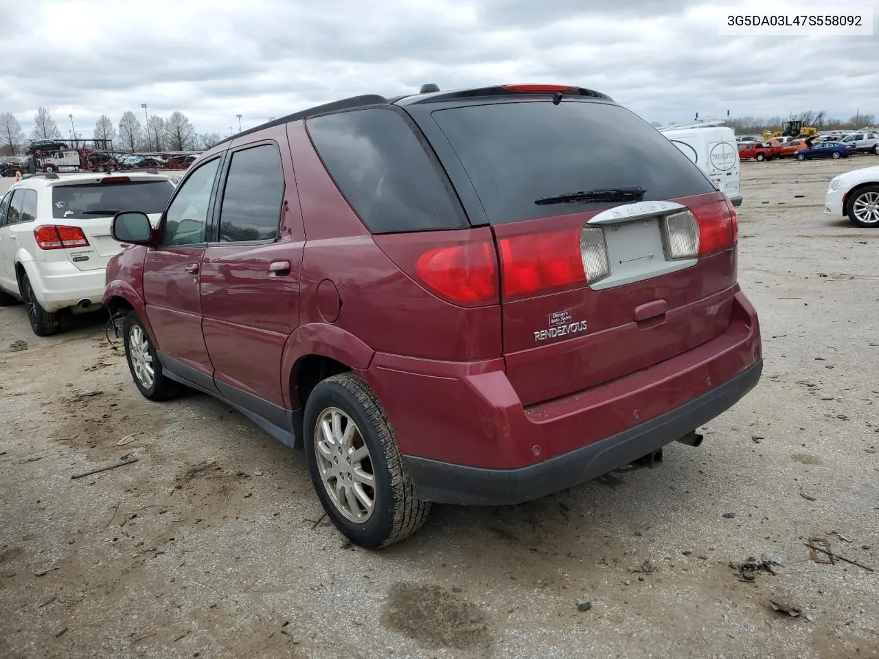 2007 Buick Rendezvous Cx VIN: 3G5DA03L47S558092 Lot: 48054514