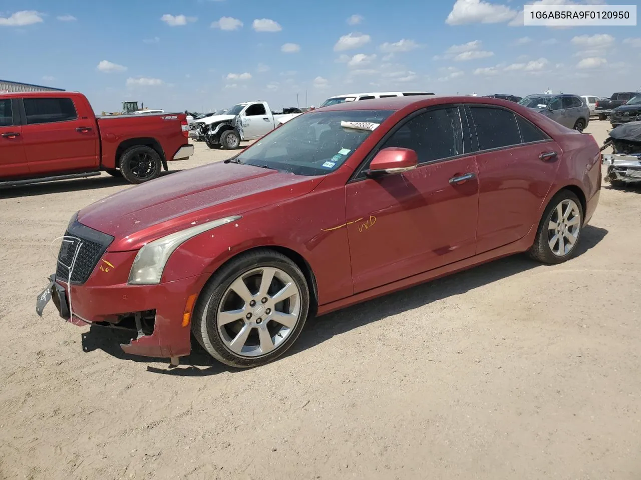 1G6AB5RA9F0120950 2015 Cadillac Ats Luxury