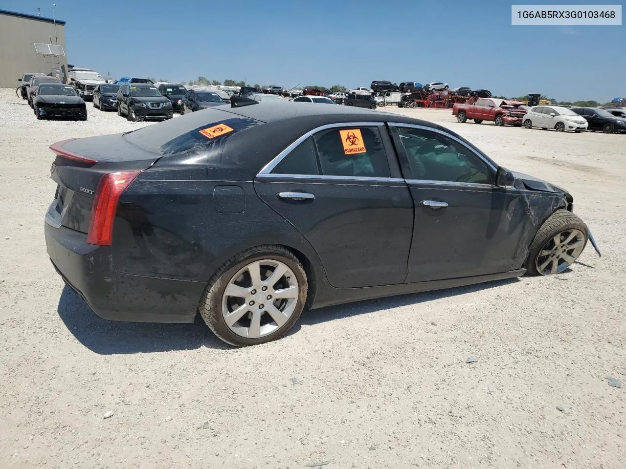 2016 Cadillac Ats Luxury VIN: 1G6AB5RX3G0103468 Lot: 68167234