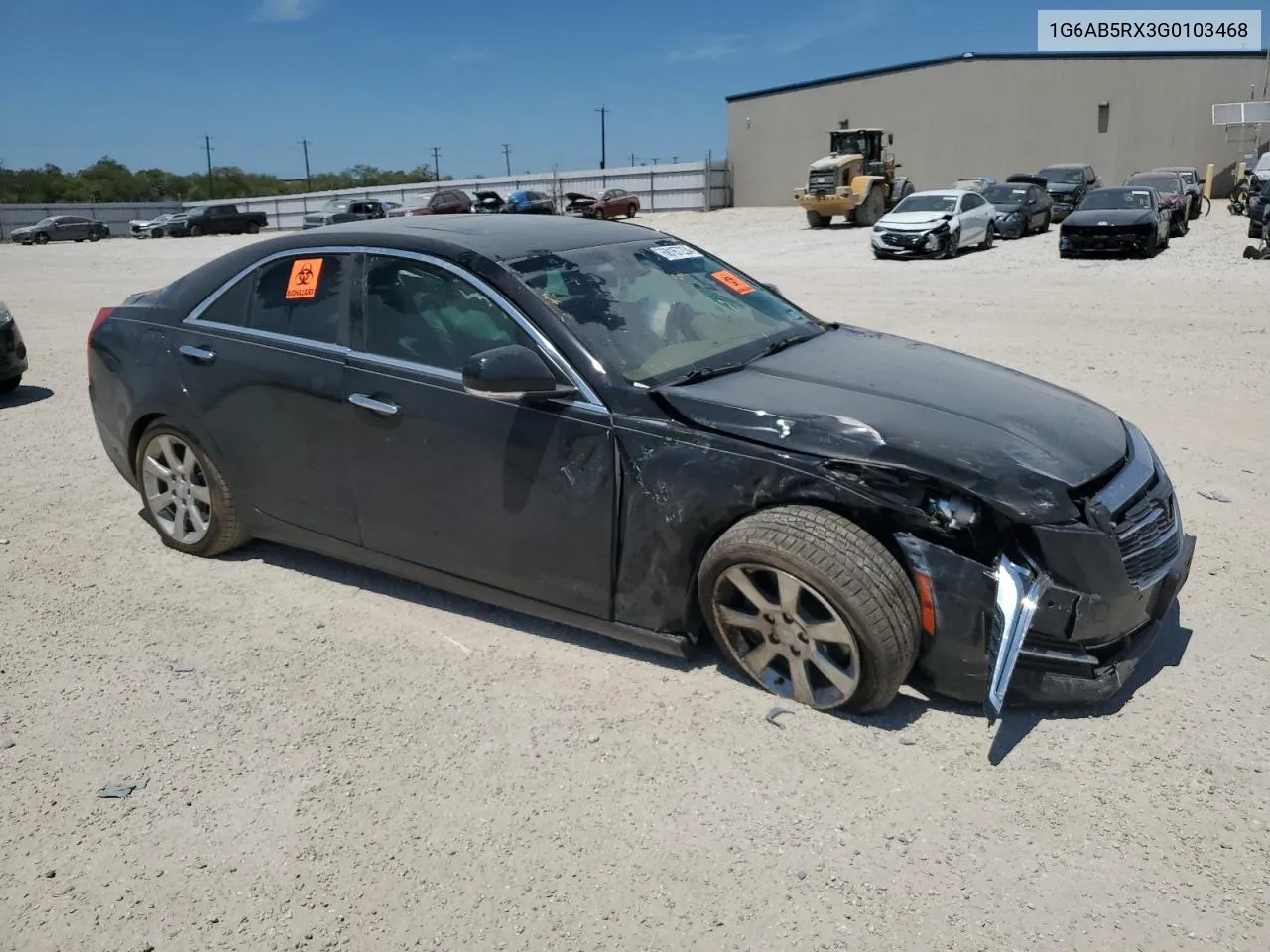 1G6AB5RX3G0103468 2016 Cadillac Ats Luxury