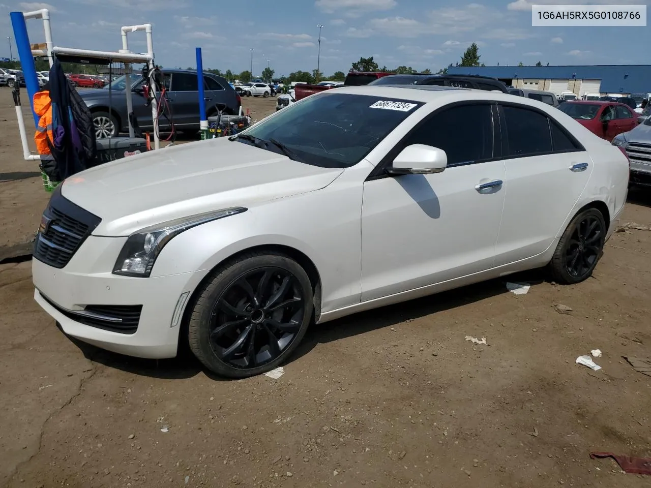 2016 Cadillac Ats Luxury VIN: 1G6AH5RX5G0108766 Lot: 68671324