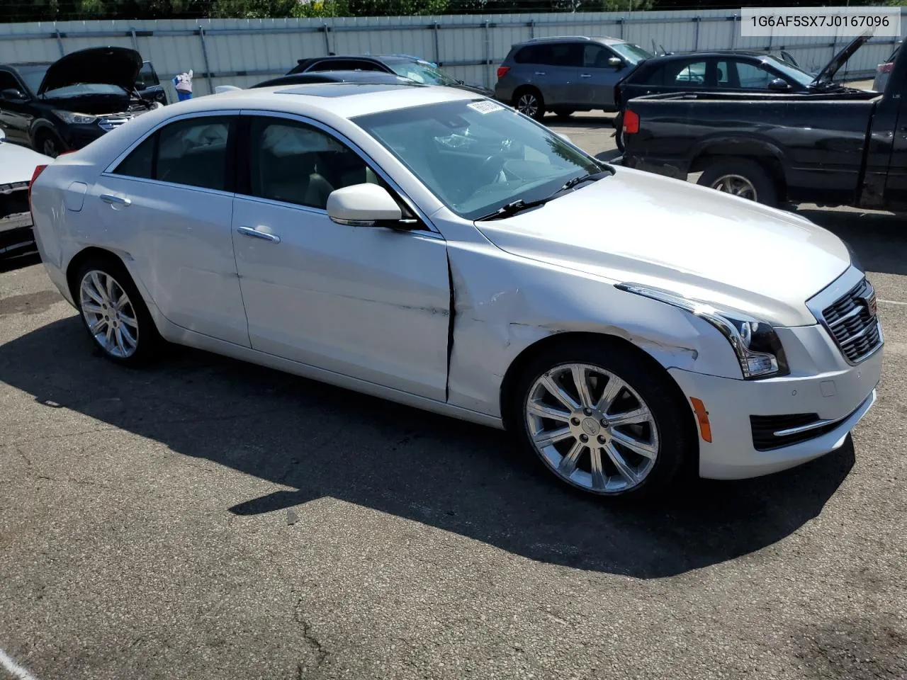 2018 Cadillac Ats Luxury VIN: 1G6AF5SX7J0167096 Lot: 68613634