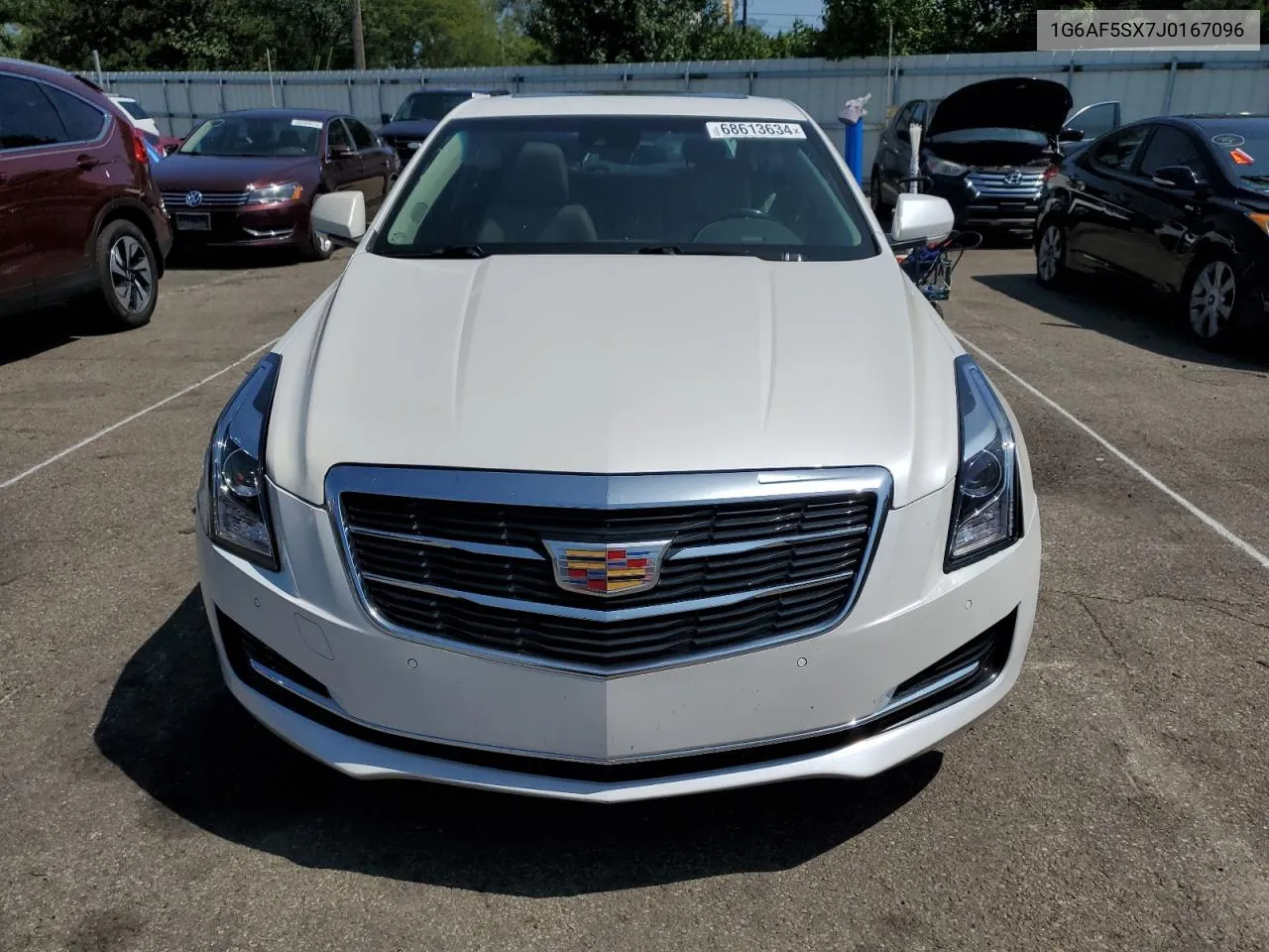 2018 Cadillac Ats Luxury VIN: 1G6AF5SX7J0167096 Lot: 68613634