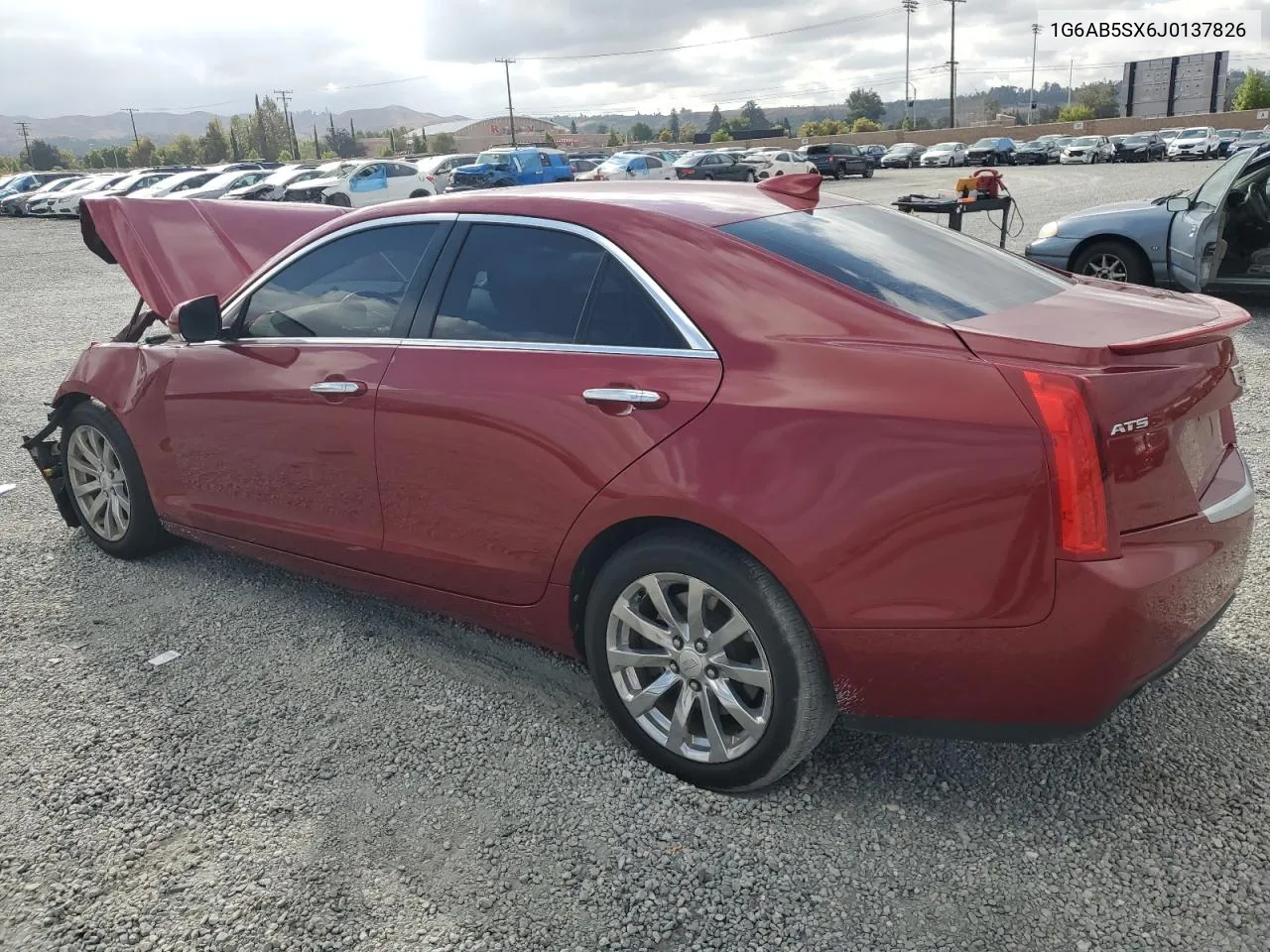 2018 Cadillac Ats Luxury VIN: 1G6AB5SX6J0137826 Lot: 71790964