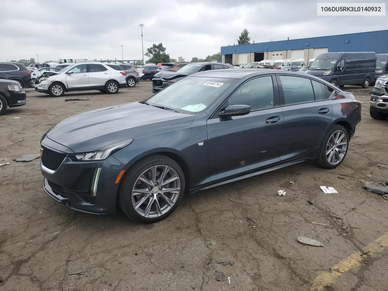 2020 Cadillac Ct5 Sport VIN: 1G6DU5RK3L0140932 Lot: 69100714