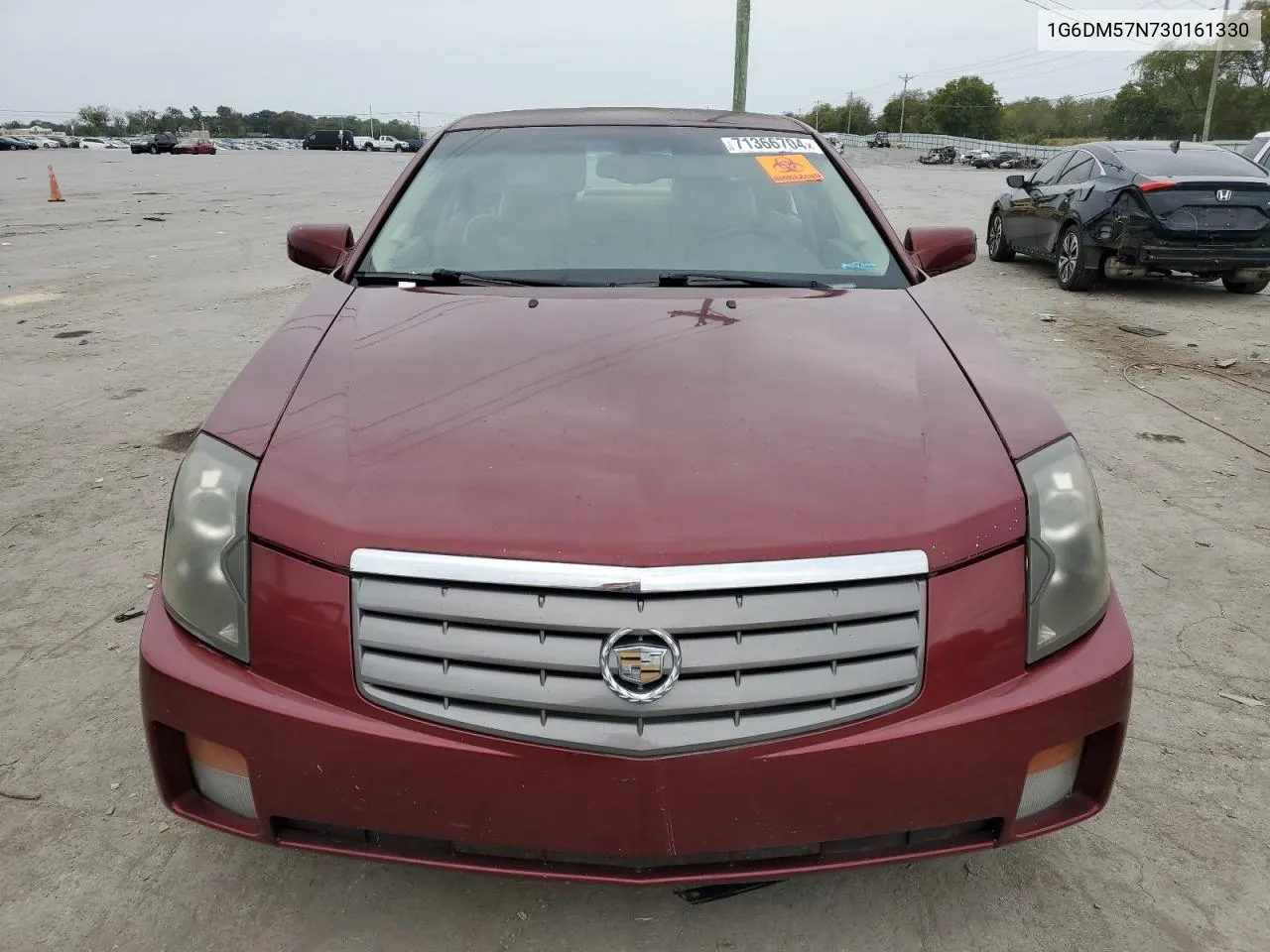 2003 Cadillac Cts VIN: 1G6DM57N730161330 Lot: 71366704