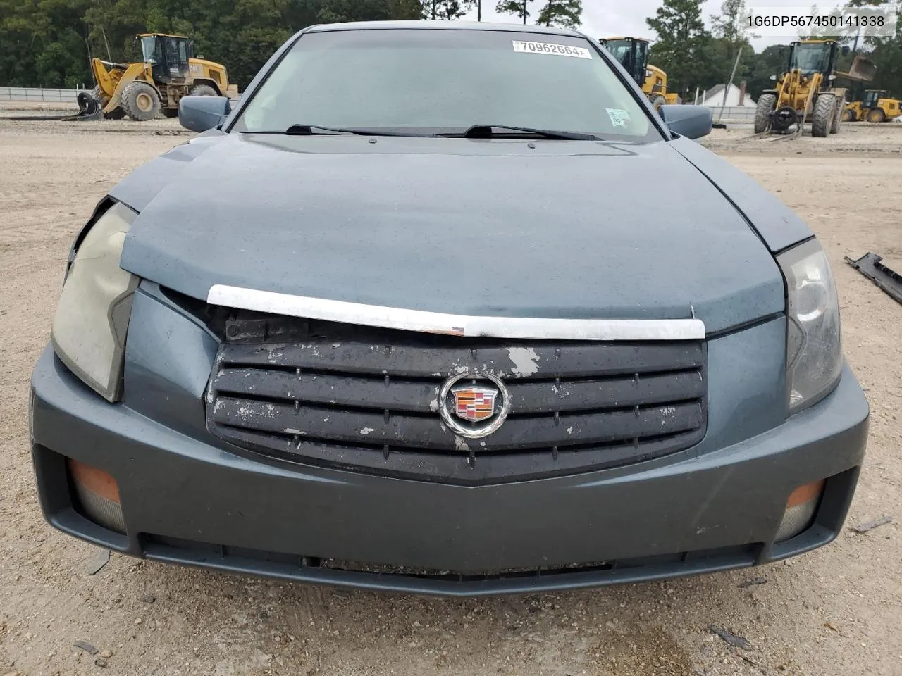 2005 Cadillac Cts Hi Feature V6 VIN: 1G6DP567450141338 Lot: 70962664