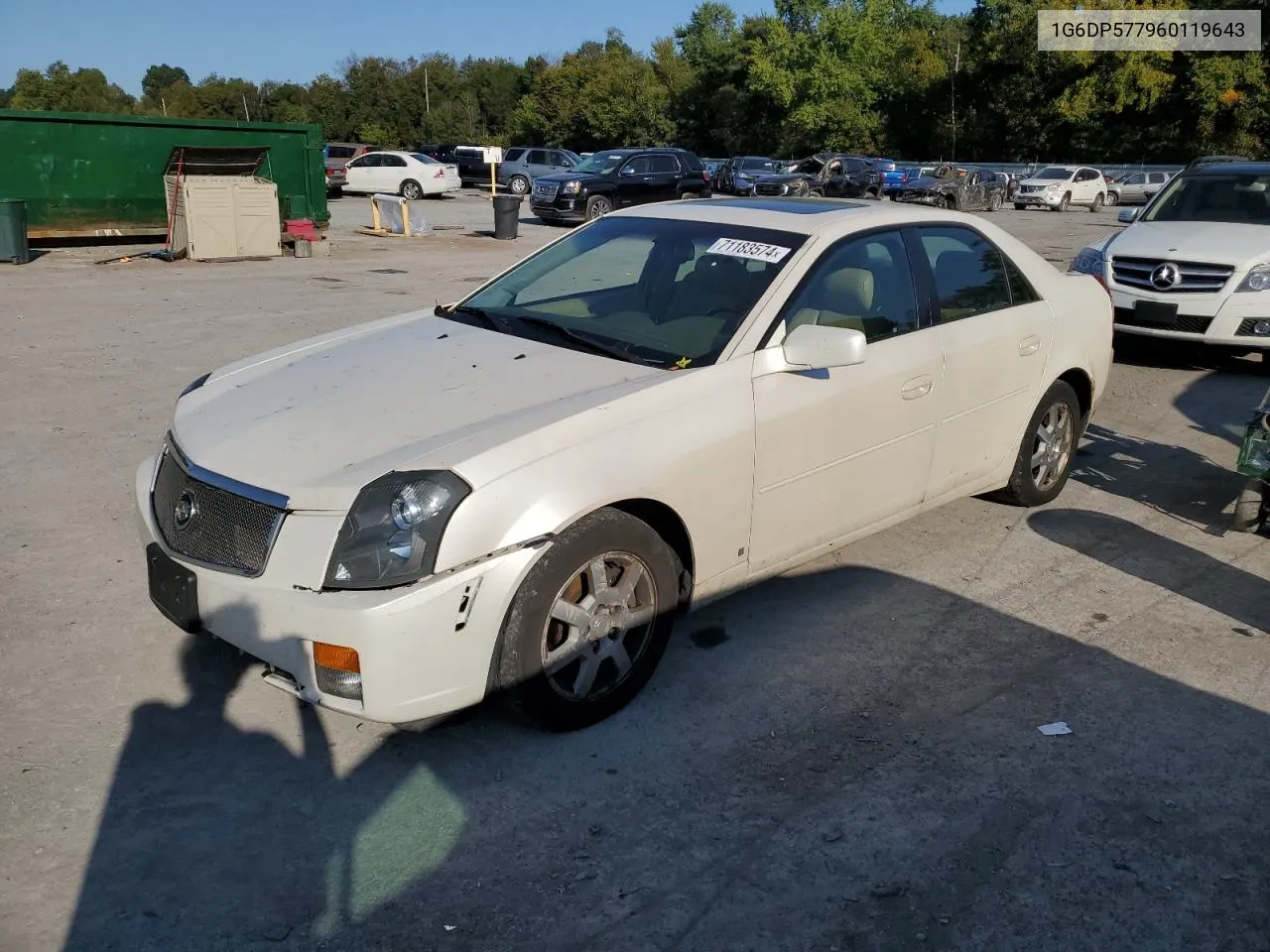 1G6DP577960119643 2006 Cadillac Cts Hi Feature V6