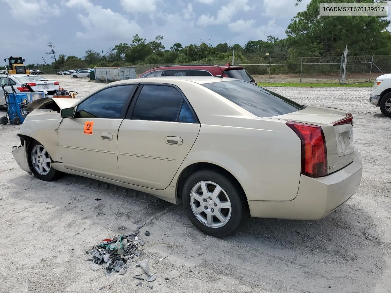 1G6DM57T670139517 2007 Cadillac Cts