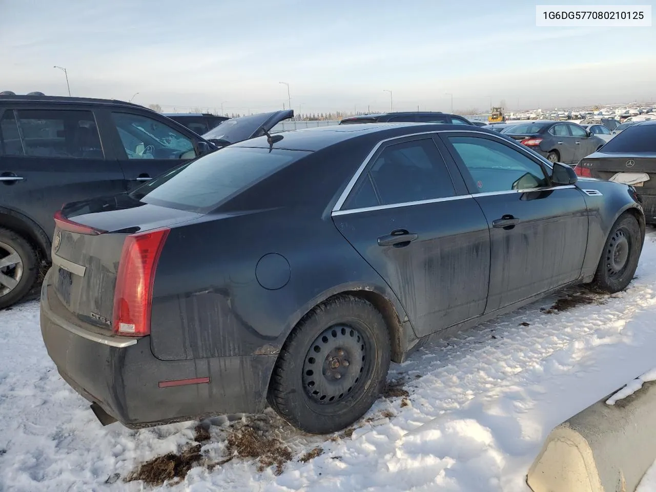 2008 Cadillac Cts VIN: 1G6DG577080210125 Lot: 39796874