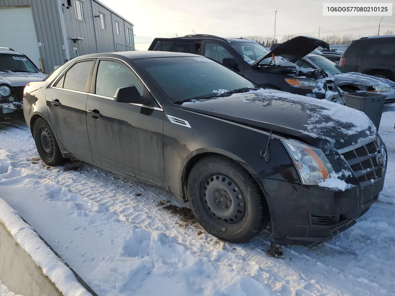 2008 Cadillac Cts VIN: 1G6DG577080210125 Lot: 39796874