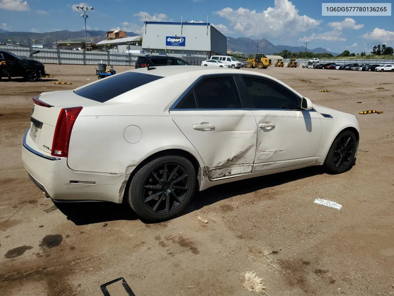 2008 Cadillac Cts VIN: 1G6DG577780136265 Lot: 69616654