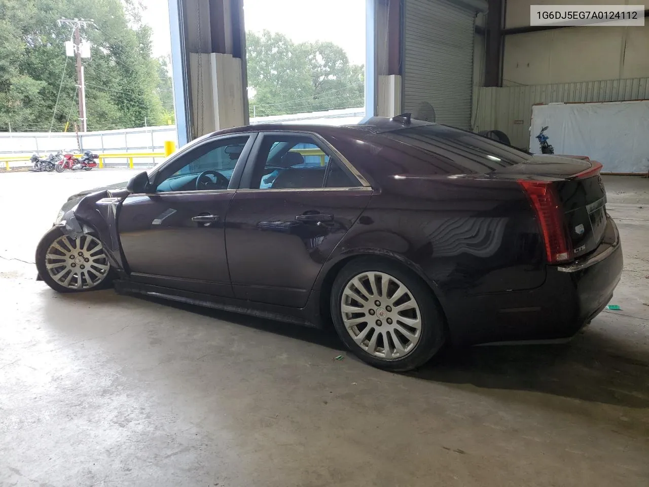 2010 Cadillac Cts Performance Collection VIN: 1G6DJ5EG7A0124112 Lot: 63652154