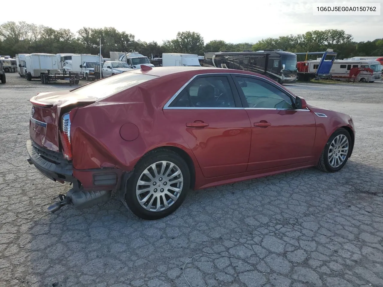 2010 Cadillac Cts Performance Collection VIN: 1G6DJ5EG0A0150762 Lot: 69935284