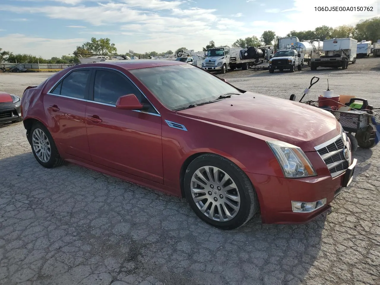 2010 Cadillac Cts Performance Collection VIN: 1G6DJ5EG0A0150762 Lot: 69935284