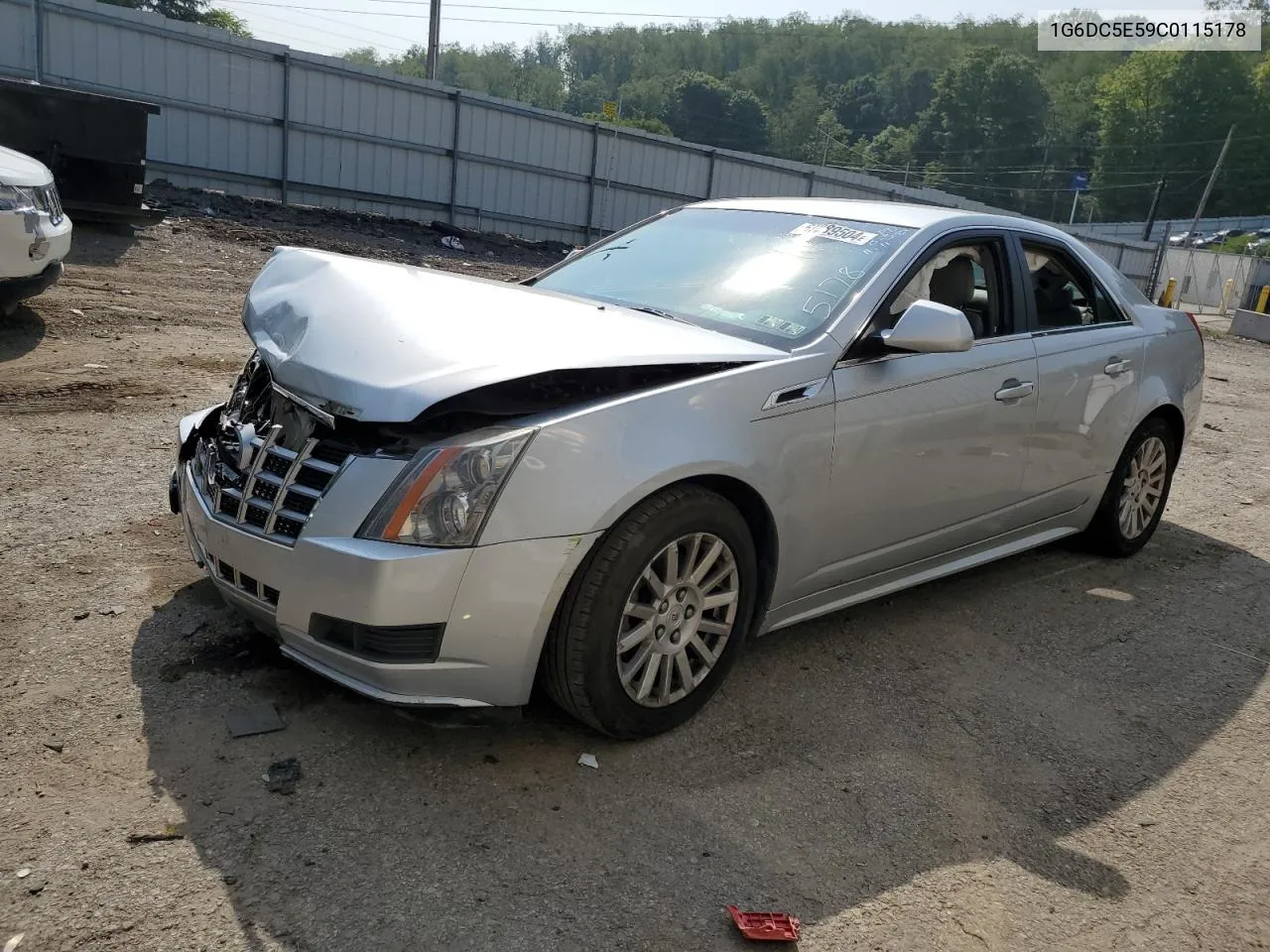 1G6DC5E59C0115178 2012 Cadillac Cts