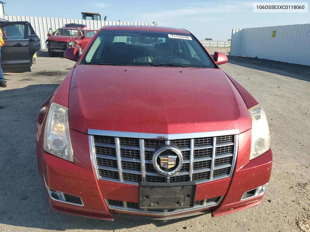 2012 Cadillac Cts Premium Collection VIN: 1G6DS5E3XC0118060 Lot: 71173134